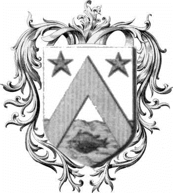 Coat of arms of family Rachou