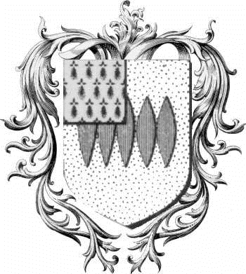 Coat of arms of family Vauguerin