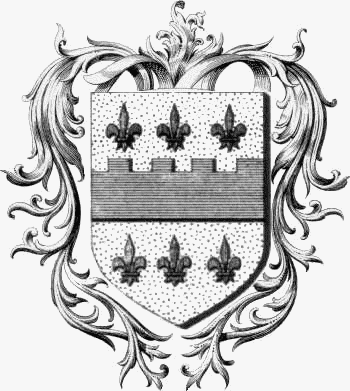 Coat of arms of family Baveau
