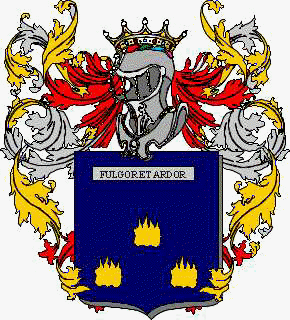 Coat of arms of family ROSA Bian