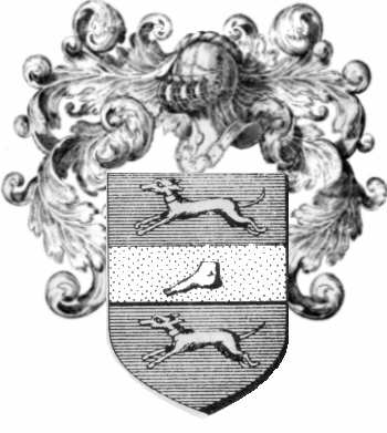 Coat of arms of family Trebuc