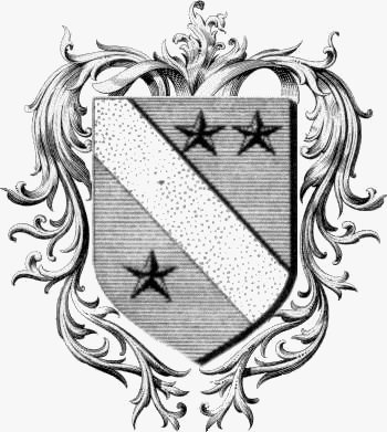 Coat of arms of family Alixant