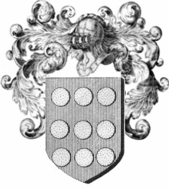 Coat of arms of family Troguindy