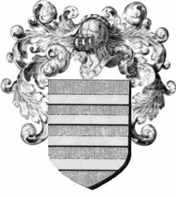 Coat of arms of family Vachellerie