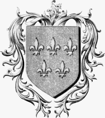Coat of arms of family D'Aloigny