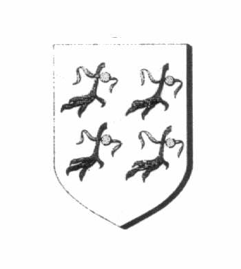Coat of arms of family De Belot