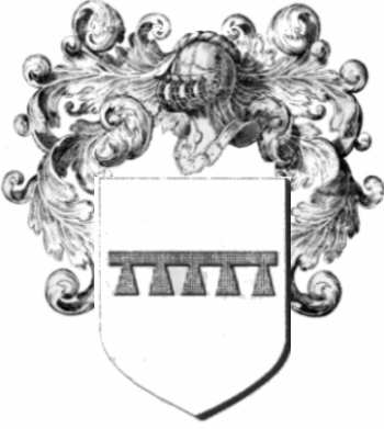 Coat of arms of family De Blandin