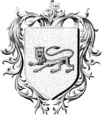 Coat of arms of family Angibaud