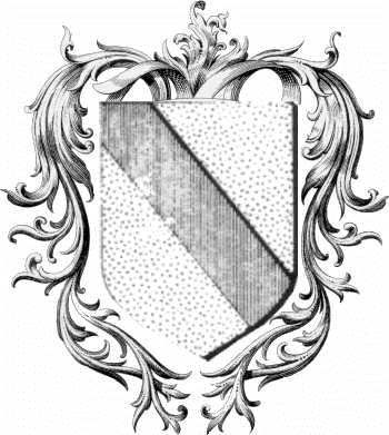 Coat of arms of family Brotin