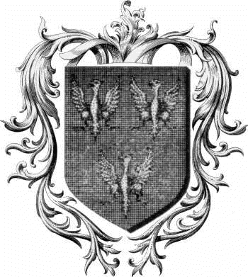 Coat of arms of family Bottey