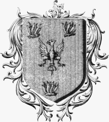 Coat of arms of family Doneau