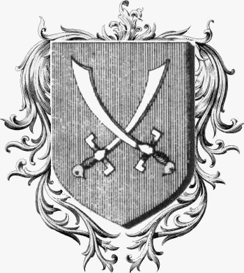 Coat of arms of family Brecey
