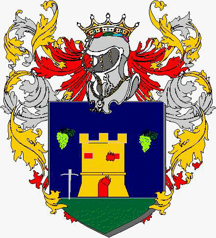 Coat of arms of family La  Monica