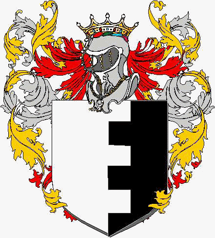 Coat of arms of family Sgregorio