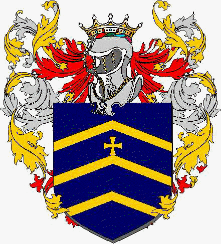 Coat of arms of family Pizzarda
