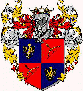 Coat of arms of family Zaracosta