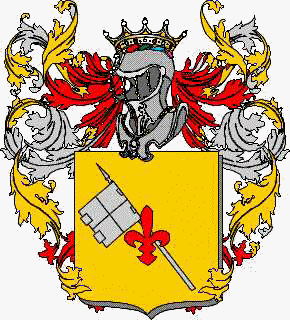 Coat of arms of family Santiglia