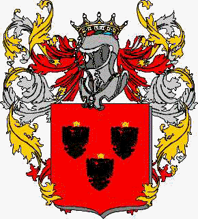 Coat of arms of family Peniera