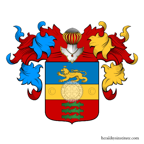 Coat of arms of family Santachiesa