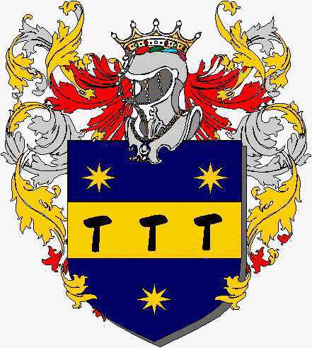 Coat of arms of family Cartellini