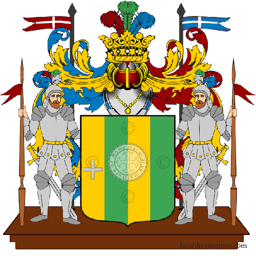 Coat of arms of family Aguda