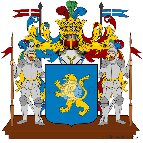 Coat of arms of family Badocia