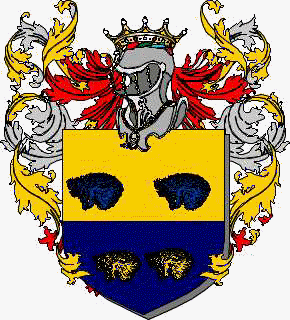 Coat of arms of family Canoviana