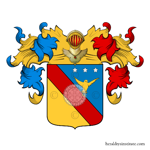 Wappen der Familie Merlocchi