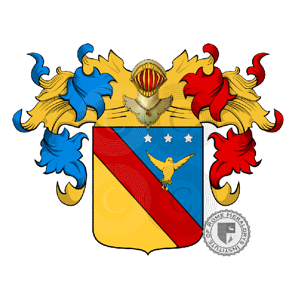 Wappen der Familie Merlomghi