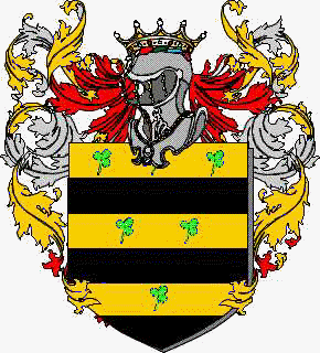 Coat of arms of family Senestraro