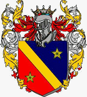 Coat of arms of family Teverini