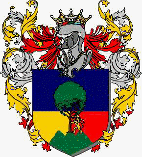 Coat of arms of family De Paria