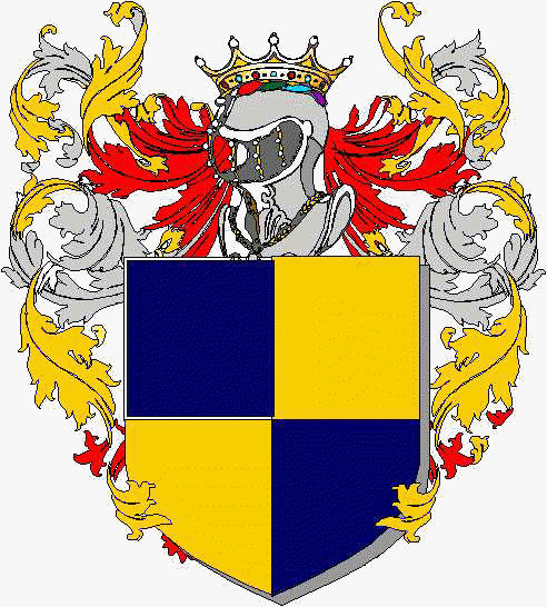 Coat of arms of family Savariano