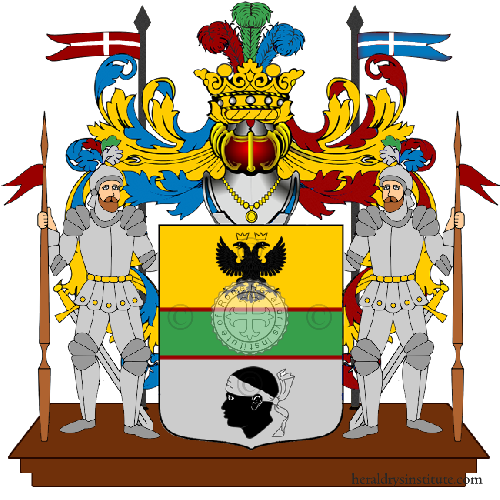 Coat of arms of family Solimei