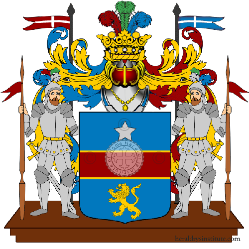 Coat of arms of family Lugliani