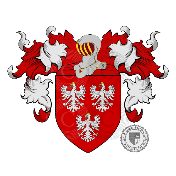Coat of arms of family Isora
