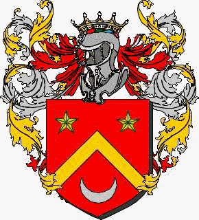 Coat of arms of family Saragnano