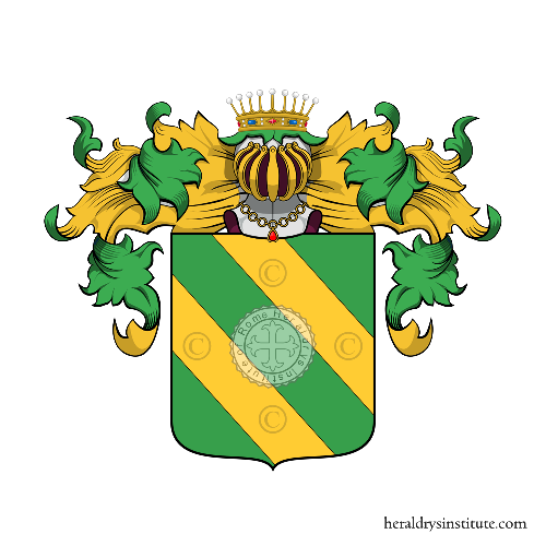 Coat of arms of family Mogiani