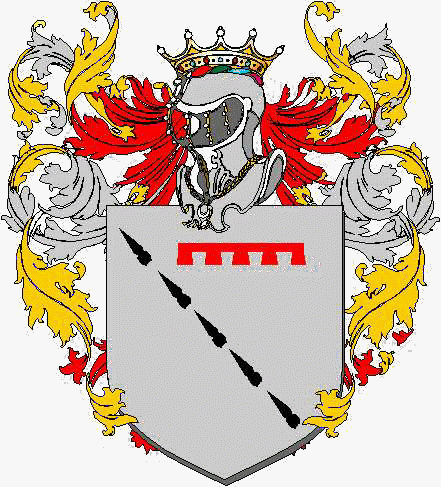 Coat of arms of family Nicasa
