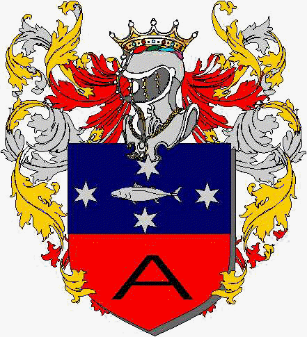 Coat of arms of family Squarzio