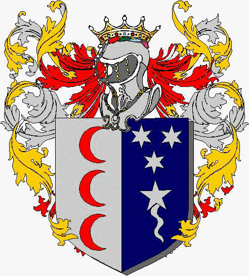 Coat of arms of family Ascatigno
