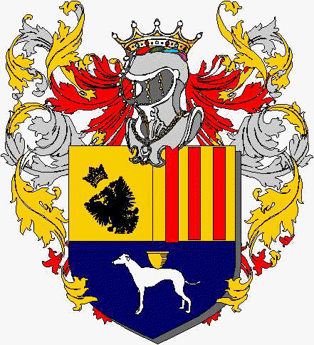 Coat of arms of family Agliodo