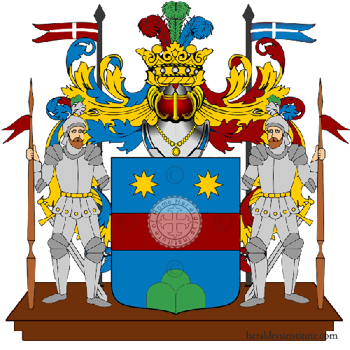 Coat of arms of family D'orilia