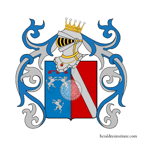Escudo de la familia Orlandini Del Beccuto