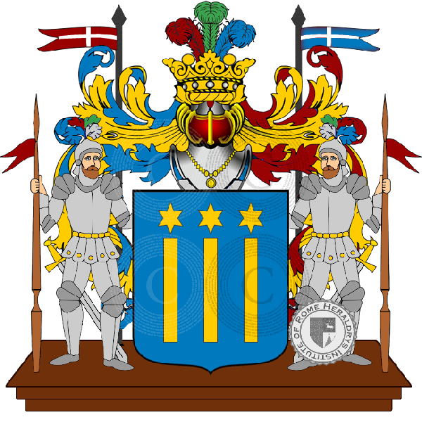 Coat of arms of family Porru
