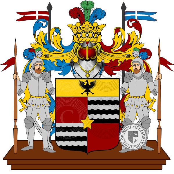 Coat of arms of family Carosio