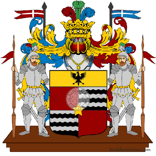 Wappen der Familie Carosio