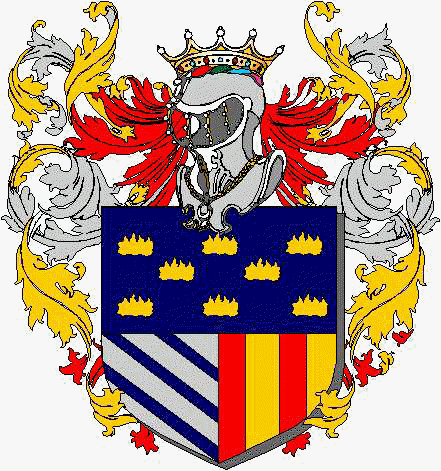 Coat of arms of family Zabarino