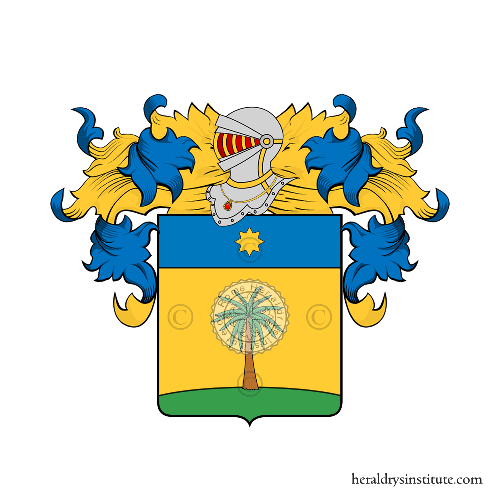 Coat of arms of family Palmarina