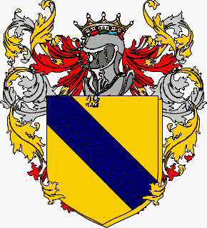 Coat of arms of family Tassero